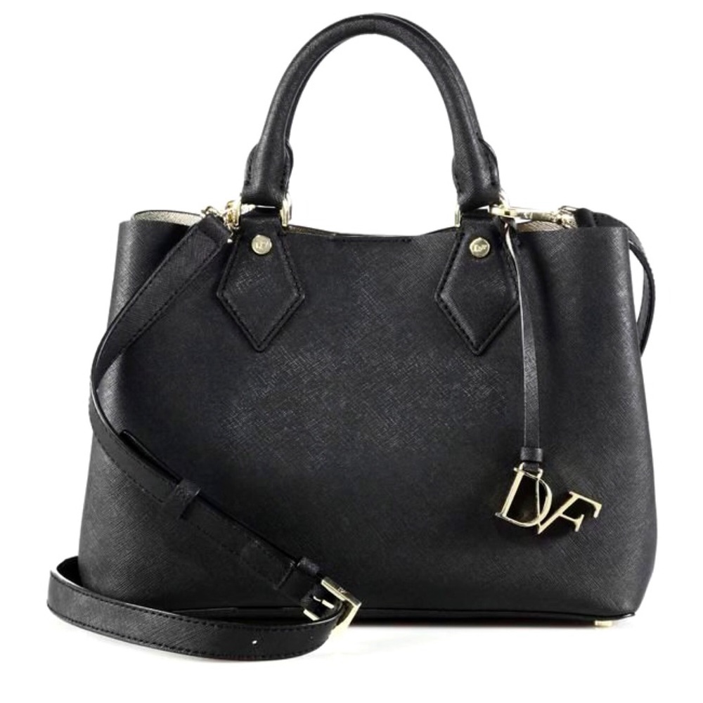 Diane Von Furstenberg Small Voyage Leather Satchel